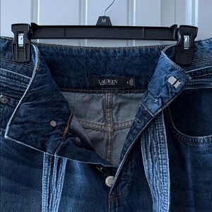 Ralph Lauren Black Label Dark Blue Flare Jeans